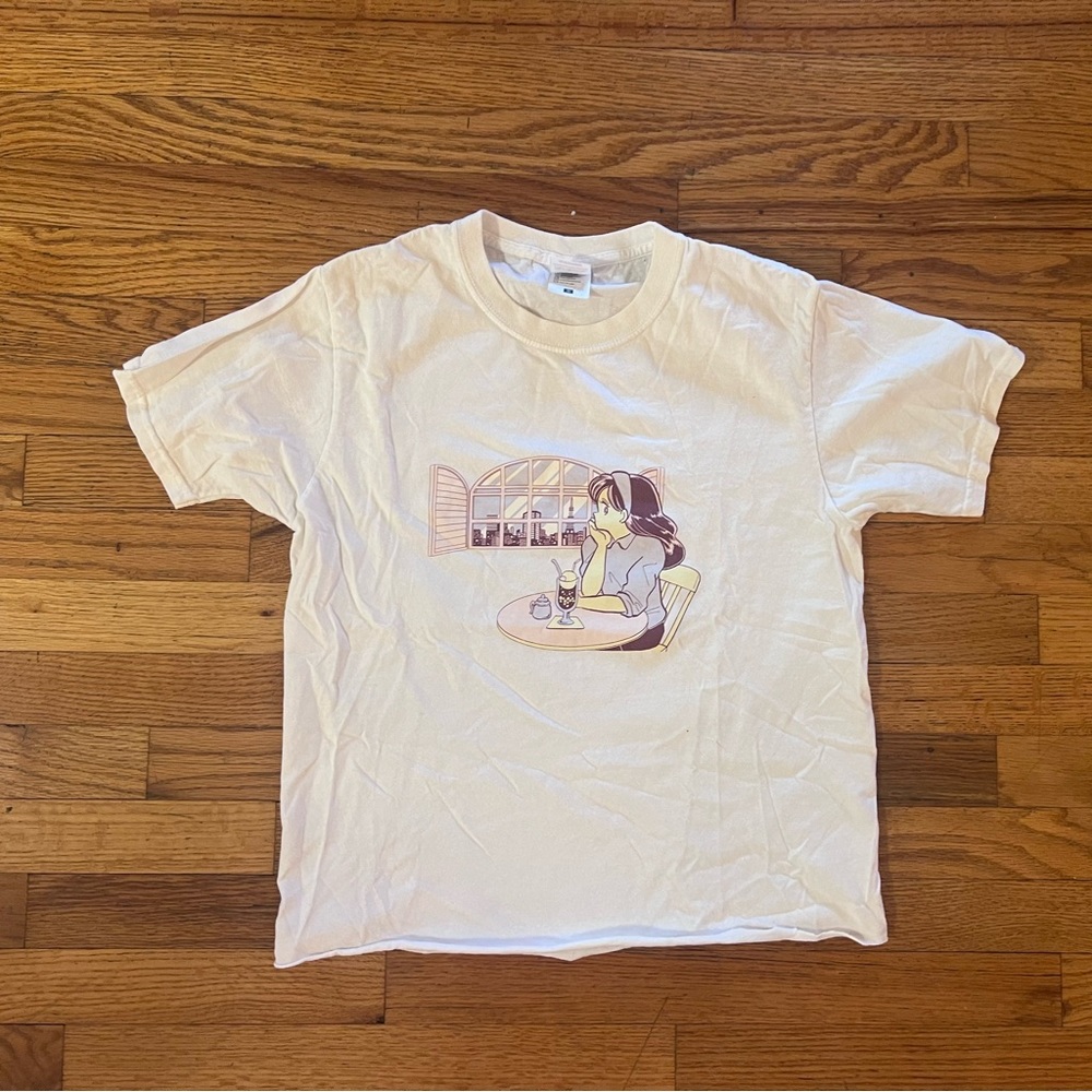 Graphic Cropped Tee